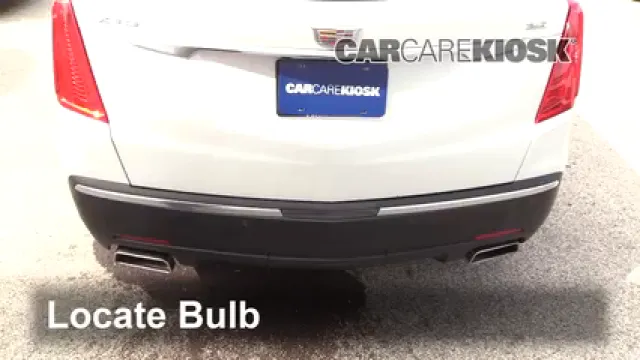 2018 Cadillac XT5 Premium Luxury 3.6L V6 Éclairage Feux de marche arrière (remplacer une ampoule)